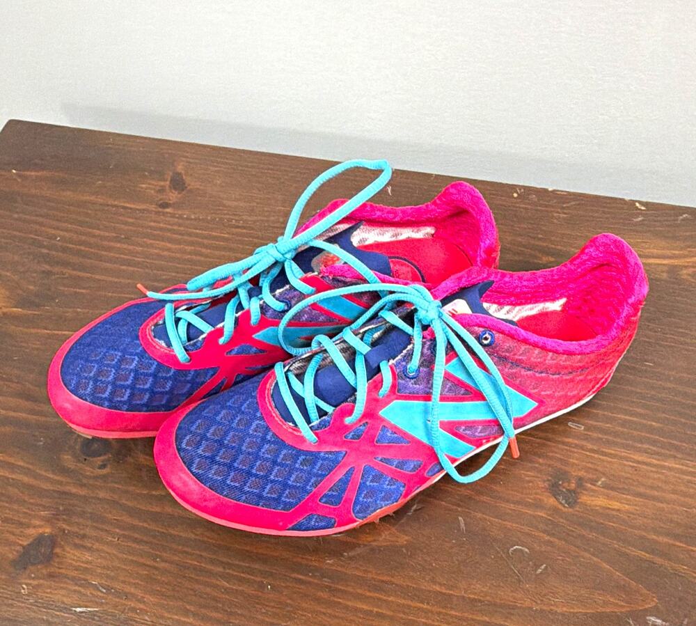 New Balance 500 Track Spikes Shoes Running Middle Distance WMD500P2 Barely Used
